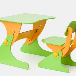 Детский стул и стол растущий