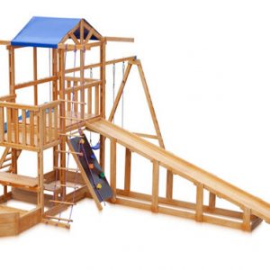 Детская площадка - Капитан с зимней горкой Babyland-13