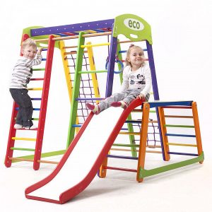 Спортивный комплекс для дома Акварелька Plus 1-1