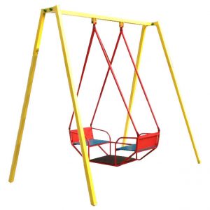 Качели на подшипниках, двухместные.