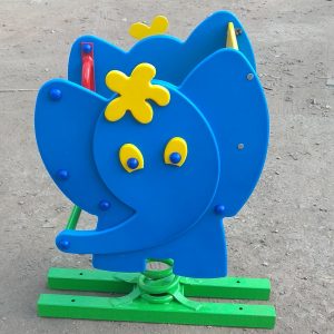 Качели-качалка на пружине 'Слоник'