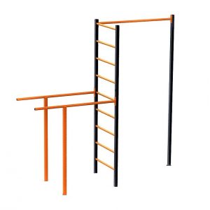 Турник уличный+брусья+лестница