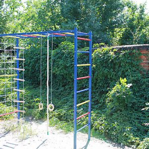 Спортивно-игровой П-образный комплекс для улицы