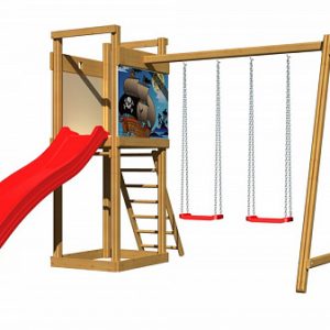 Детская деревянная площадка SportBaby-4