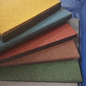 Резиновая плитка 500х500х20мм