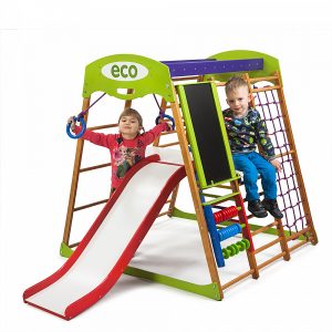 Детский спортивный комплекс для квартиры Карамелька Plus 3