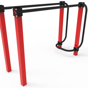 Спортивний елемент SE-02.1, брусья с упором для ног
