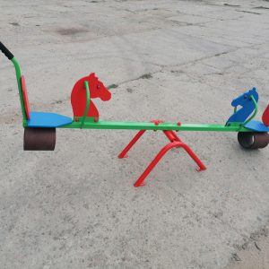 Качели-балансир "Лошадка" с амортизацией