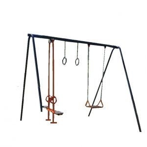 Качели для троих + гимнастические кольца
