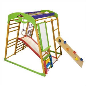 Детский спортивный комплекс для квартиры Карамелька Plus 4