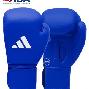 10 унцій, сині, з ліцензією IBA, боксерські рукавиці adidas