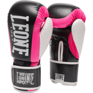 Боксерские перчатки Leone Logo Wacs Fuxia 10 ун.